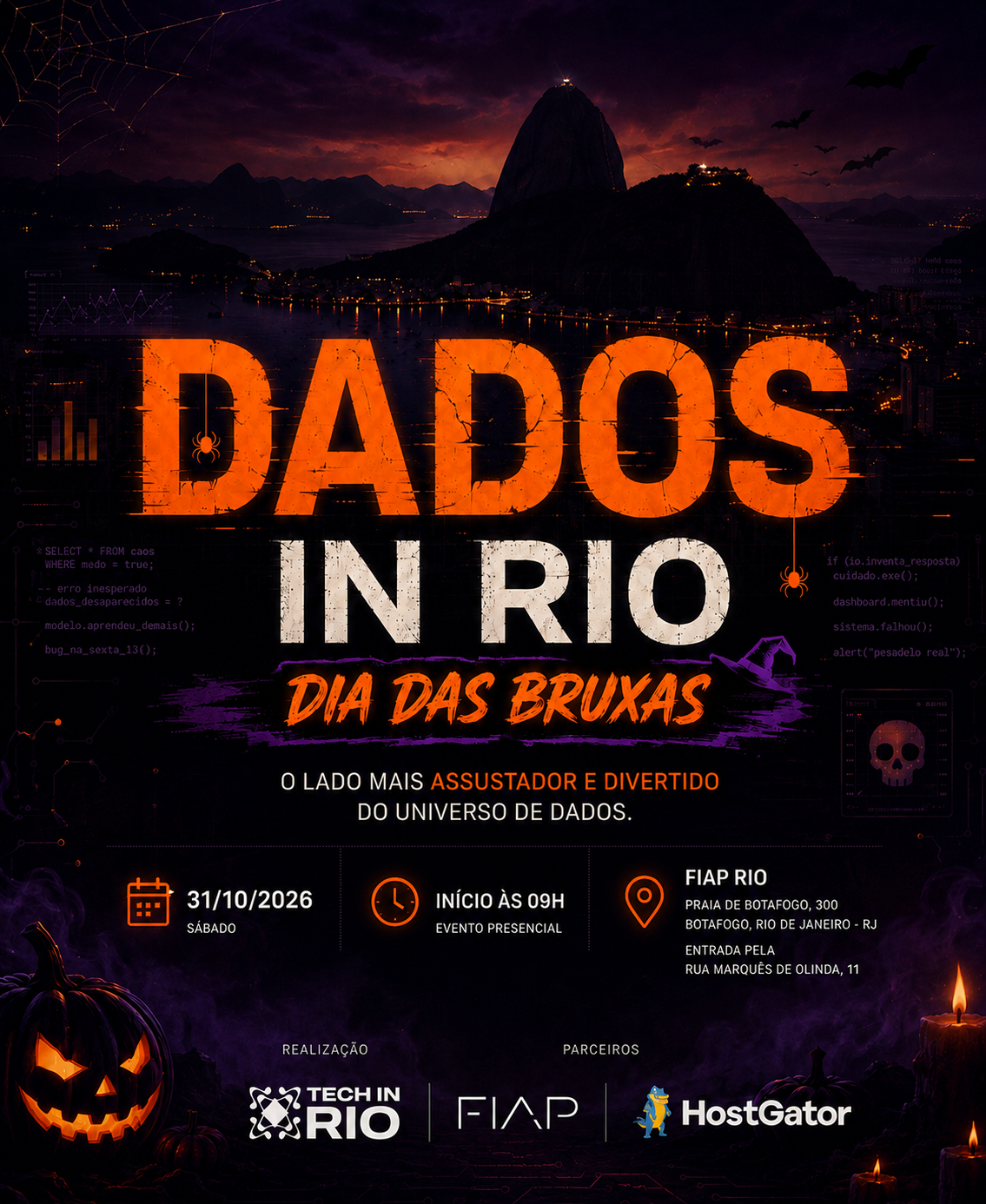 Dados In Rio: Dia das Bruxas